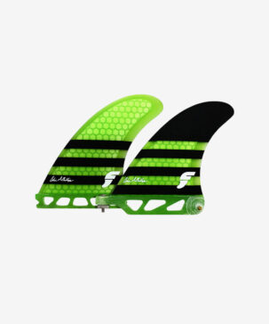 Futures Hatchet 2+1 Honeycomb Fin Set-Teal